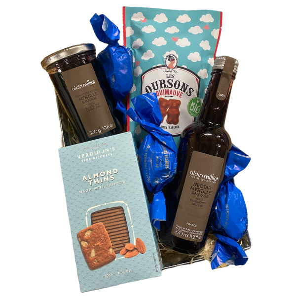 parnis garnis a theme bleu rouge jaune vert